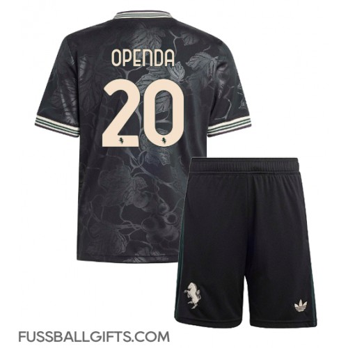 Juventus Lois Openda #20 Fußballbekleidung 3rd trikot Kinder 2025-26 Kurzarm (+ kurze hosen)